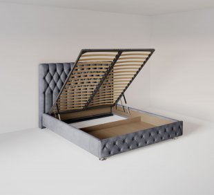 Кровать Версаль 0.9 м с подъемным механизмом в Нязепетровске - nyazepetrovsk.magazinmebel.ru | фото - изображение 4