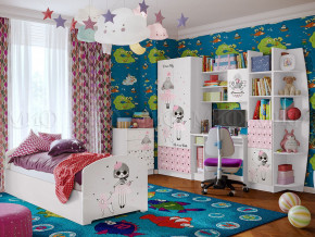 Детская комната Юниор-2 Мальвина в Нязепетровске - nyazepetrovsk.magazinmebel.ru | фото - изображение 1
