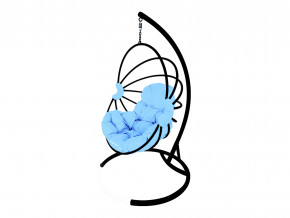 Кокон Веер без ротанга голубая подушка в Нязепетровске - nyazepetrovsk.magazinmebel.ru | фото - изображение 1
