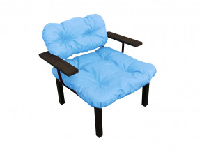 Кресло Дачное голубая подушка в Нязепетровске - nyazepetrovsk.magazinmebel.ru | фото