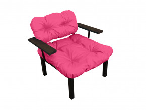 Кресло Дачное розовая подушка в Нязепетровске - nyazepetrovsk.magazinmebel.ru | фото