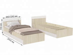 Кровать 900 Бари в Нязепетровске - nyazepetrovsk.magazinmebel.ru | фото - изображение 1