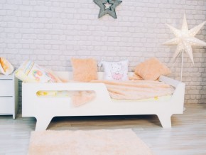 Кровать детская Бэби белая в Нязепетровске - nyazepetrovsk.magazinmebel.ru | фото - изображение 1