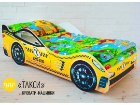 Кровать детская машина Такси в Нязепетровске - nyazepetrovsk.magazinmebel.ru | фото - изображение 1