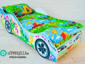 Кровать детская машинка Принцесса в Нязепетровске - nyazepetrovsk.magazinmebel.ru | фото - изображение 1