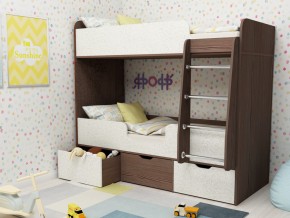 Кровать двухъярусная Малыш двойняшка бодега-феритейл в Нязепетровске - nyazepetrovsk.magazinmebel.ru | фото - изображение 1