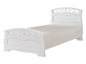 Кровать Грация-1 900 Белый античный в Нязепетровске - nyazepetrovsk.magazinmebel.ru | фото - изображение 1