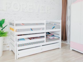 Кровать из массива с выдвижным спальным местом Матрешка Эко в Нязепетровске - nyazepetrovsk.magazinmebel.ru | фото - изображение 1
