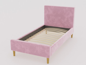 Кровать Линси 900 розовый в Нязепетровске - nyazepetrovsk.magazinmebel.ru | фото