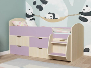 Кровать Малыш-7 Дуб-Ирис в Нязепетровске - nyazepetrovsk.magazinmebel.ru | фото