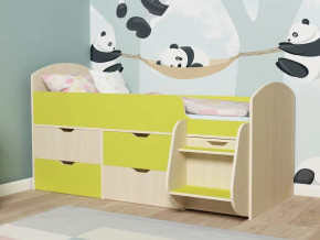 Кровать Малыш-7 Дуб-лайм в Нязепетровске - nyazepetrovsk.magazinmebel.ru | фото - изображение 1