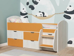 Кровать Малыш-7 Винтербер-Оранжевый в Нязепетровске - nyazepetrovsk.magazinmebel.ru | фото
