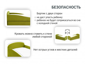 Кровать с ящиком Letmo оливковый (велюр) в Нязепетровске - nyazepetrovsk.magazinmebel.ru | фото - изображение 13