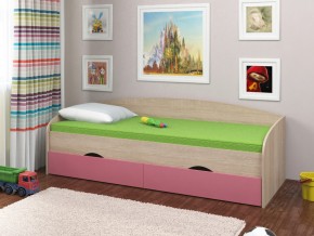 Кровать Соня 2 сонома-розовый в Нязепетровске - nyazepetrovsk.magazinmebel.ru | фото