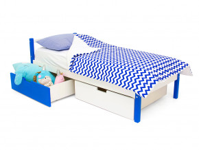 Кровать Svogen classic с ящиками сине-белый в Нязепетровске - nyazepetrovsk.magazinmebel.ru | фото - изображение 3