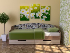 Кровать Юниор Тип 2 Микровелюр-марки 800х1600 в Нязепетровске - nyazepetrovsk.magazinmebel.ru | фото - изображение 1