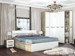 Спальня Наоми с угловым шкафом в Нязепетровске - nyazepetrovsk.magazinmebel.ru | фото - изображение 1